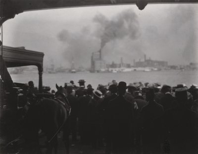 On the Ferry Boat by Alfred Stieglitz