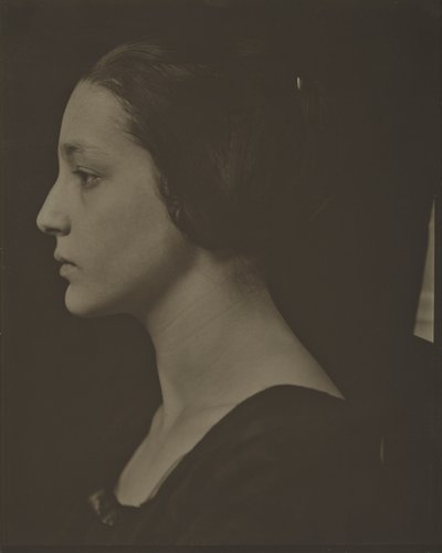 Portrait of Eva Herrmann by Alfred Stieglitz