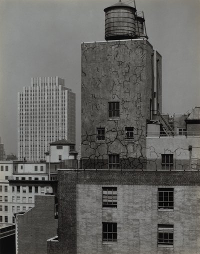 Water Tower and Radio City, New York by Alfred Stieglitz