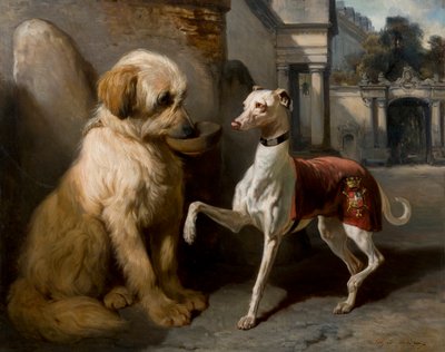 Rich and Poor by Alfred De Dreux