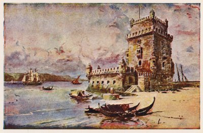 Belem Tower, Lisbon by Alfredo Roque Gameiro