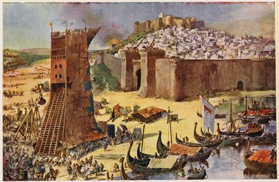 Capture of Lisbon by Alfredo Roque Gameiro
