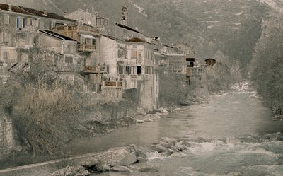 River Valley Near Soaorge, 2018 by Alice Gur-Arie