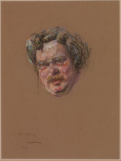 Gilbert K. Chesterton by Alice Pike Barney