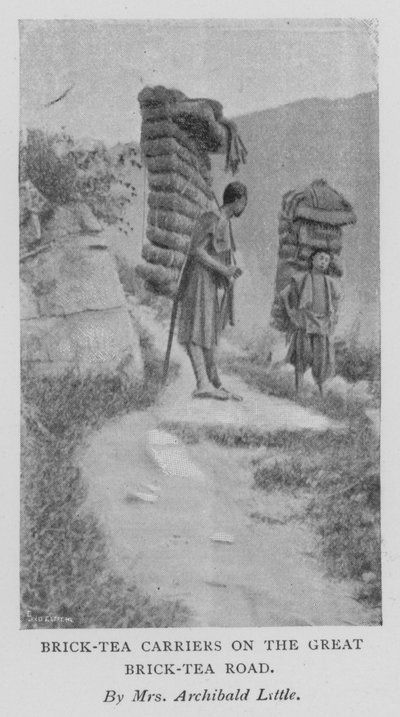 Brick-Tea Carriers on the Great Brick-Tea Road by Alicia Little