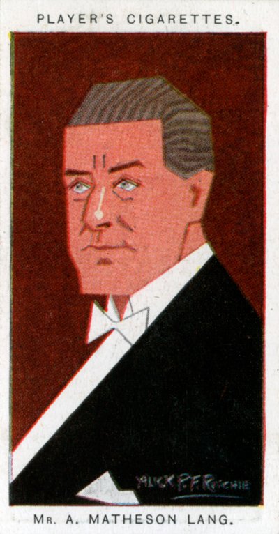 Matheson Lang, Canadian Actor-Manager and Dramatist by Alick P. F. Ritchie