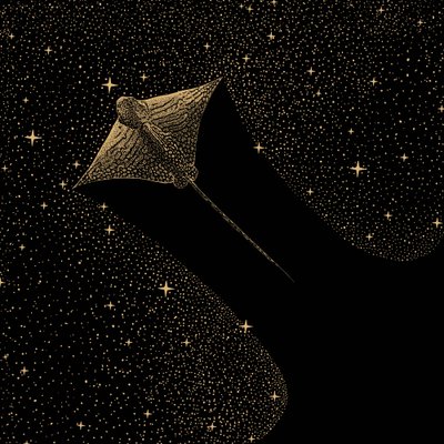 Cosmic Eagle Ray by Alirıza ÇAKIR