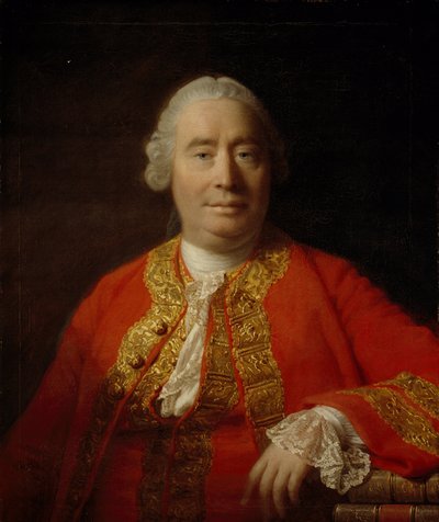 David Hume, 1711 - 1776. Historian and Philosopher by Allan Ramsay