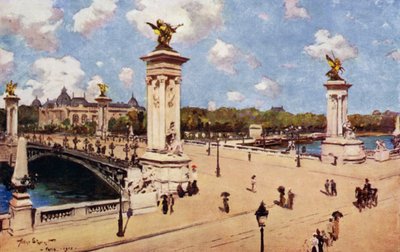 Paris: Pont Alexandre III by Allan Stewart