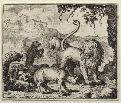 Reynard the Fox: First Complaint of the Wolf by Allart van Everdingen