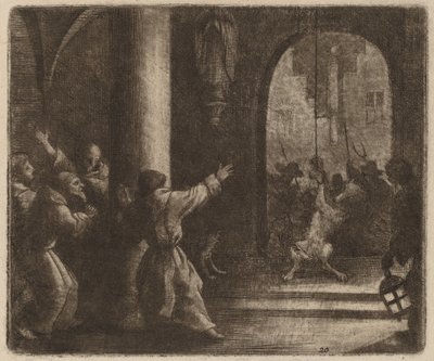 The Wolf and the Convent Bell, probably c. 1645-1656 by Allart van Everdingen