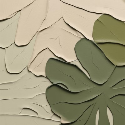 Calm Botanical Shapes by Alma