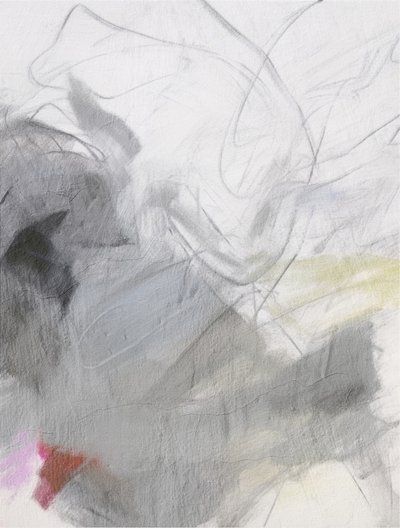 Contemporary Fluid Abstract by Alma