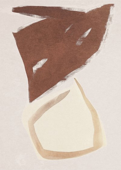 Earthy Abstract Forms by Alma