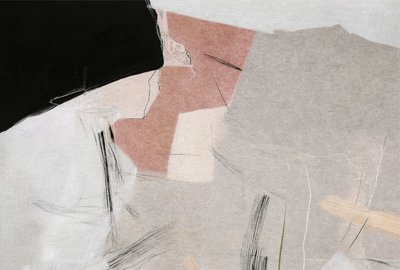 Muted Abstract Composition by Alma