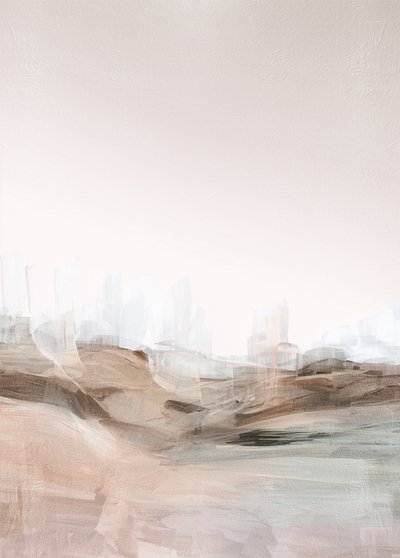 Soft Neutral Landscape by Alma