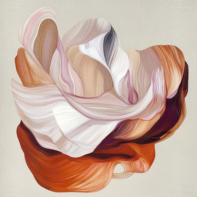 Soft Swirling Forms by Alma