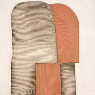 Terracotta Textured Shapes by Alma