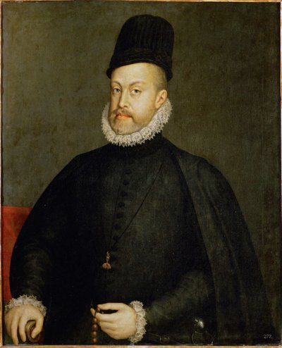 Philip II, King of Spain and Portugal by Alonso Sanchez Coello