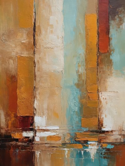 Abstract City Reflections by Alpenglow Workshop