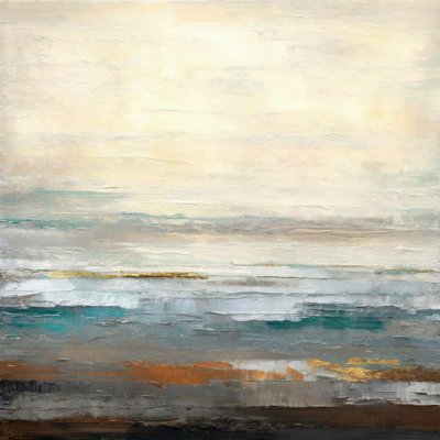 Abstract Golden Seascape by Alpenglow Workshop