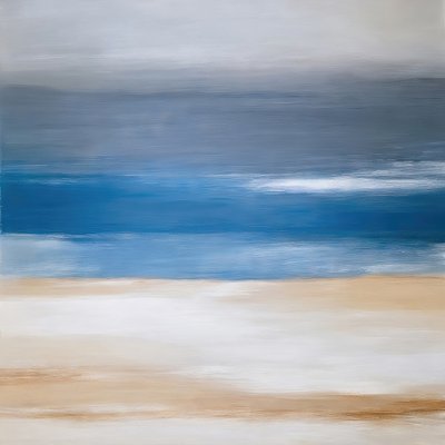 Abstract Ocean Horizon by Alpenglow Workshop