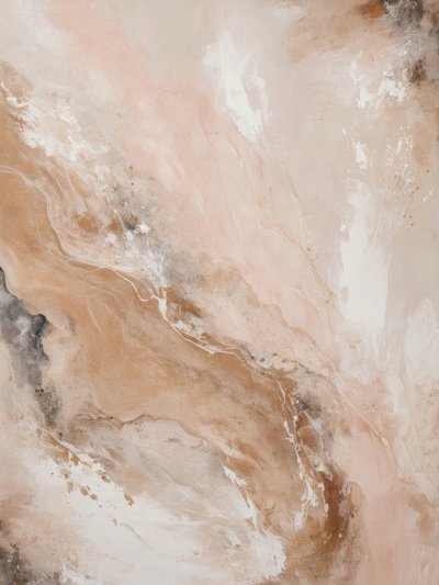 Blush Marble Flow by Alpenglow Workshop