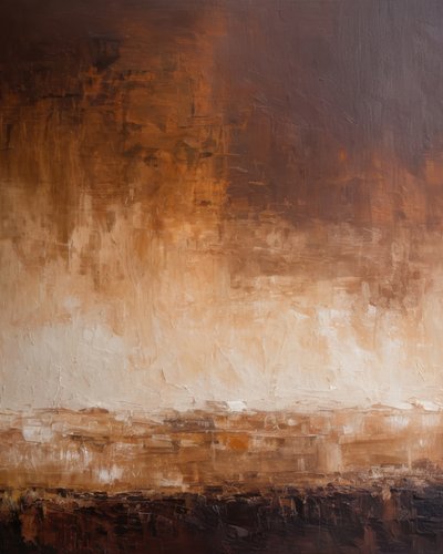 Desert Warmth Abstract by Alpenglow Workshop