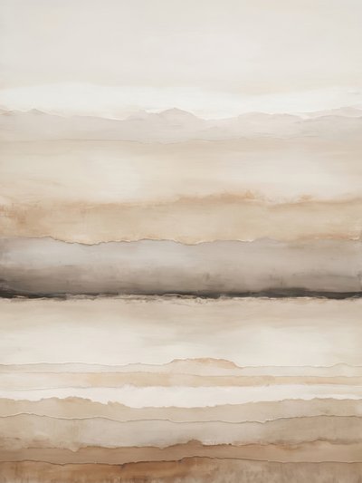 Earthy Layered Abstract by Alpenglow Workshop
