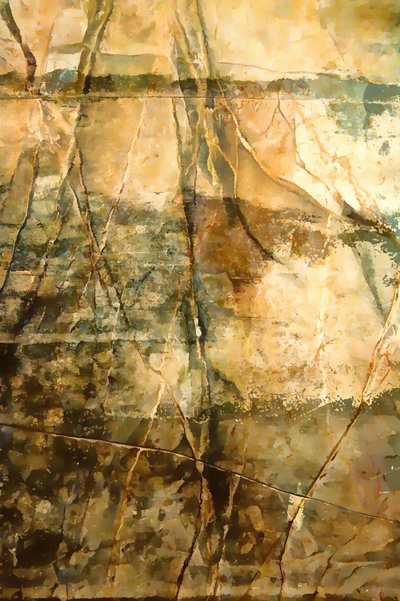 Golden Veined Marble by Alpenglow Workshop
