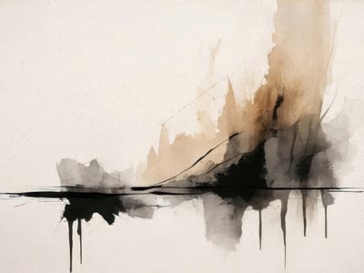 Serene Abstract Landscape by Alpenglow Workshop