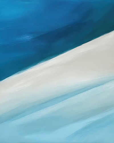 Serene Ocean Beach by Alpenglow Workshop