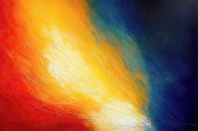Vibrant Abstract Color Burst by Alpenglow Workshop