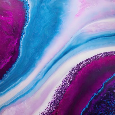 Vibrant Fluid Agate by Alpenglow Workshop