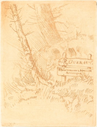 Address of R. Gueraut by Alphonse Legros
