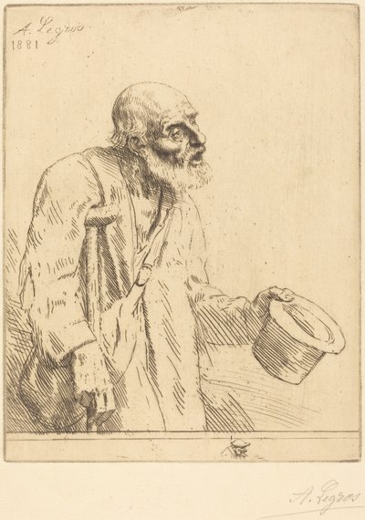 Beggar by Alphonse Legros