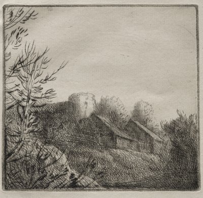 Farm at Valoux by Alphonse Legros
