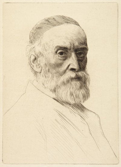 G. F. Watts by Alphonse Legros