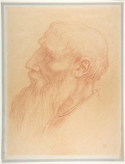 Head of a Man by Alphonse Legros