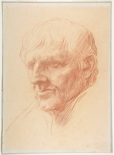 Head of a Man by Alphonse Legros