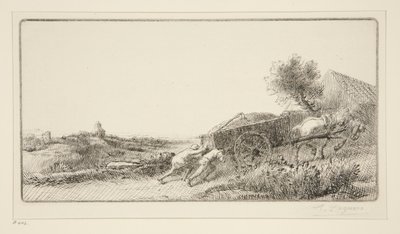 Bringing in the Hay by Alphonse Legros
