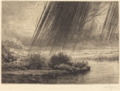 Storm by Alphonse Legros