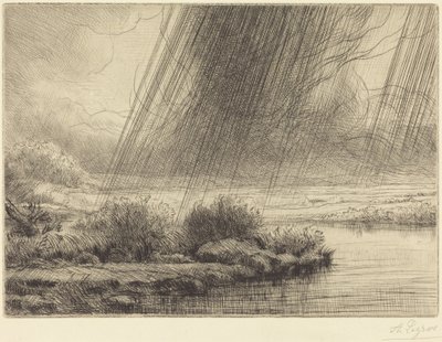 Storm by Alphonse Legros