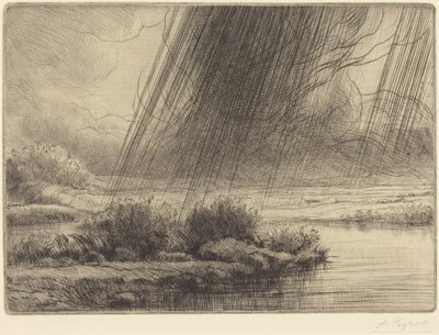 Storm by Alphonse Legros
