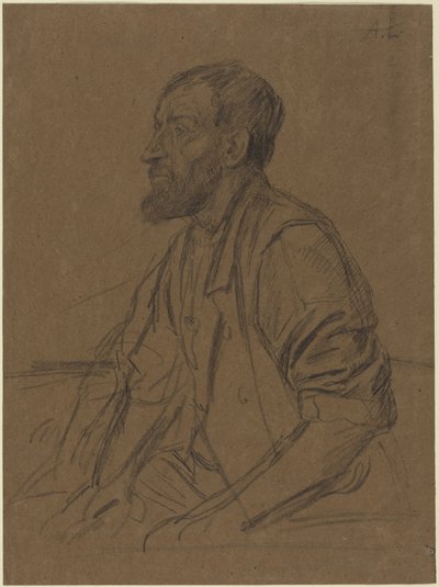 Study of a Workman by Alphonse Legros