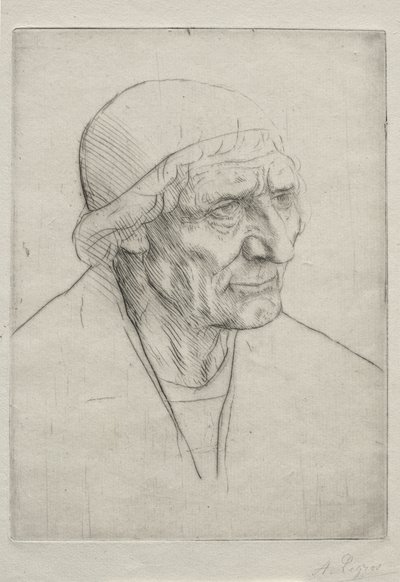 Head of Benediction by Alphonse Legros