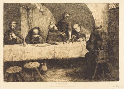 The Refectory by Alphonse Legros