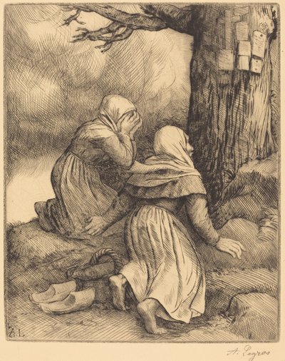 The Tree of Salvation by Alphonse Legros