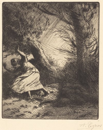 Thunder by Alphonse Legros