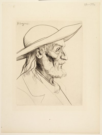 Old Spaniard by Alphonse Legros